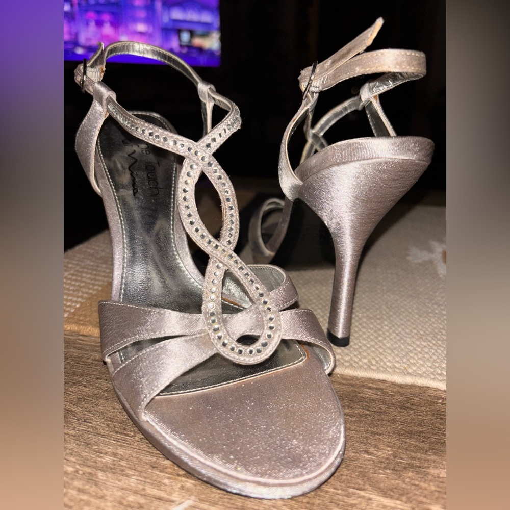 Touch of Nina Silver Heels